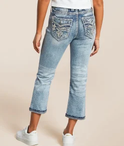 Jeans|Bottoms | Rock Revival Fenelly Universal Cuffed Stretch Capri Jean Fenelly NP200
