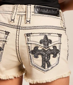 Bottoms|Shorts | Rock Revival Fenni Low Rise Stretch Short Fenni H200