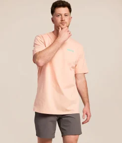Hurley Fern Gradient T-Shirt Candy Pink Outlet