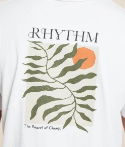 Rhythm Fern Vintage T-Shirt Vintage White Hot
