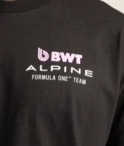 Tops|Graphic T-Shirts | Alpine F1 Grid Order T-Shirt Black