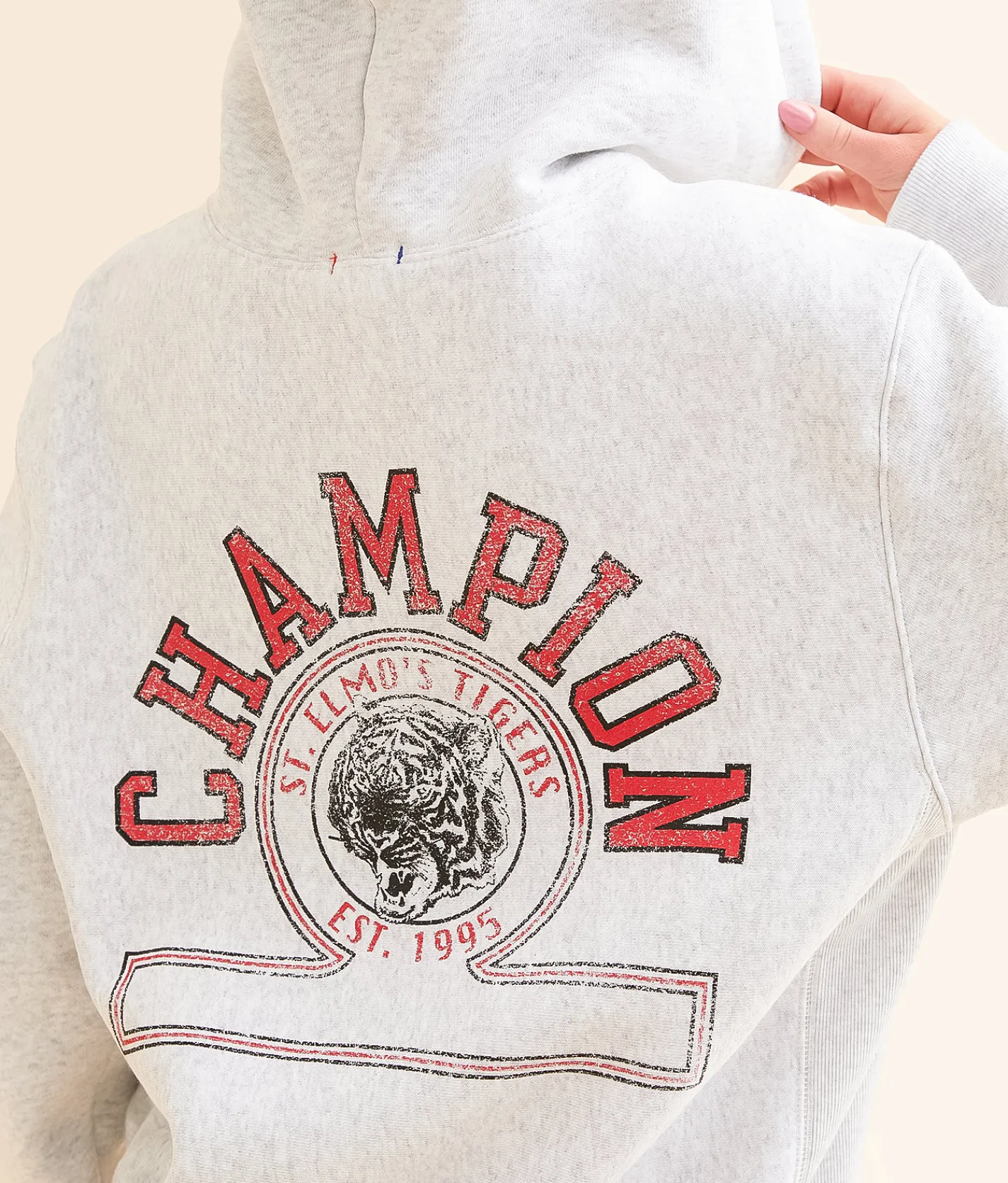Tops|Activewear | Champion® Field Of Play Hooded Sweatshirt GFS Silver Grey