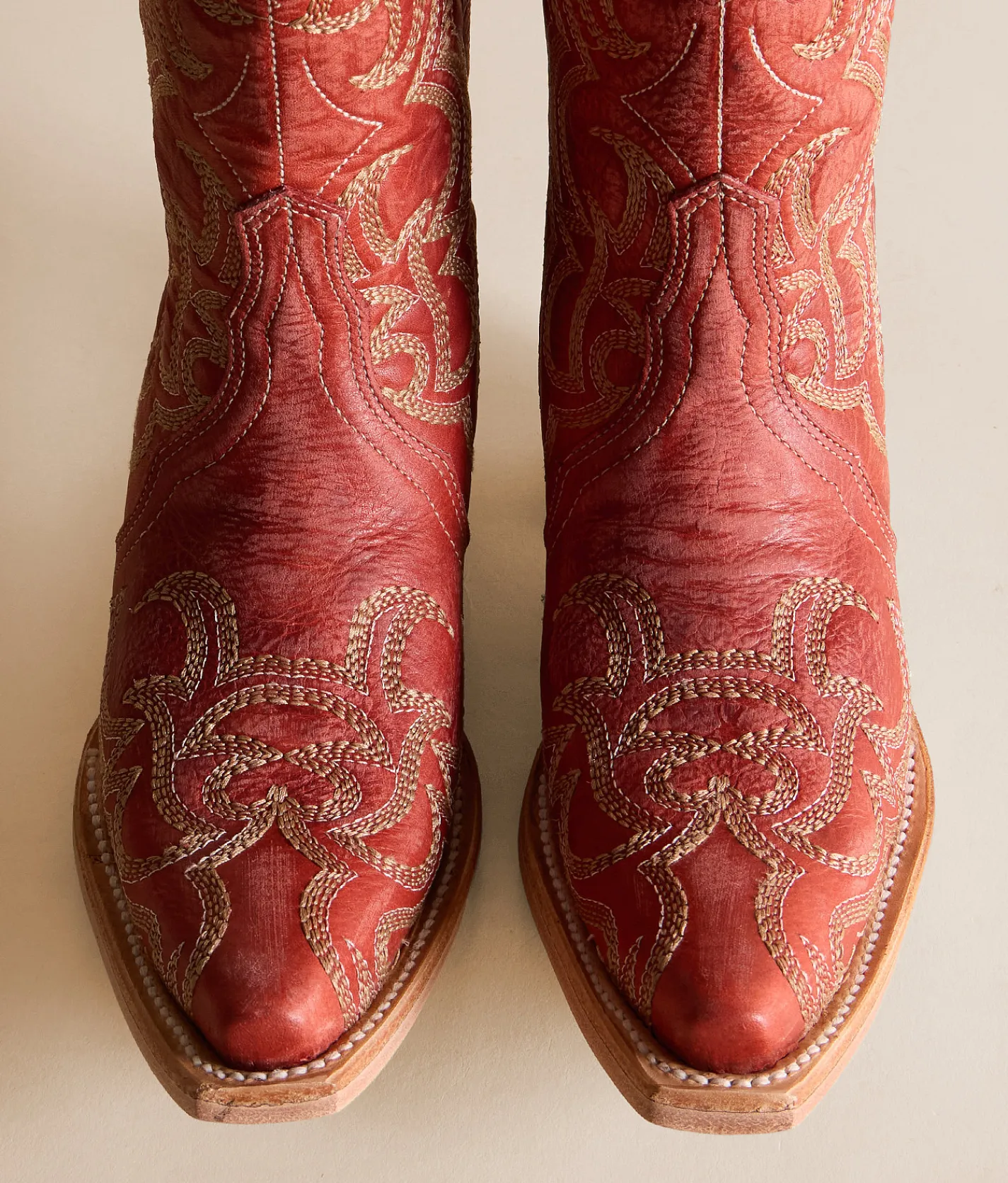 Shoes | Circle G by Corral Filigree Leather Western Boot Red