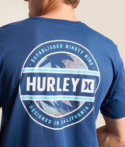 Tops|Graphic T-Shirts | Hurley Filler T-Shirt Abyss