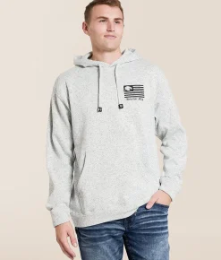 Tops | Howitzer Find The Light Hooded Sweatshirt White