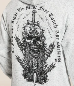 Tops | Howitzer Find The Light Hooded Sweatshirt White