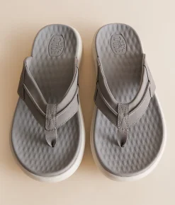 Shoes | HEYDUDE™ Finn Flip Grey White