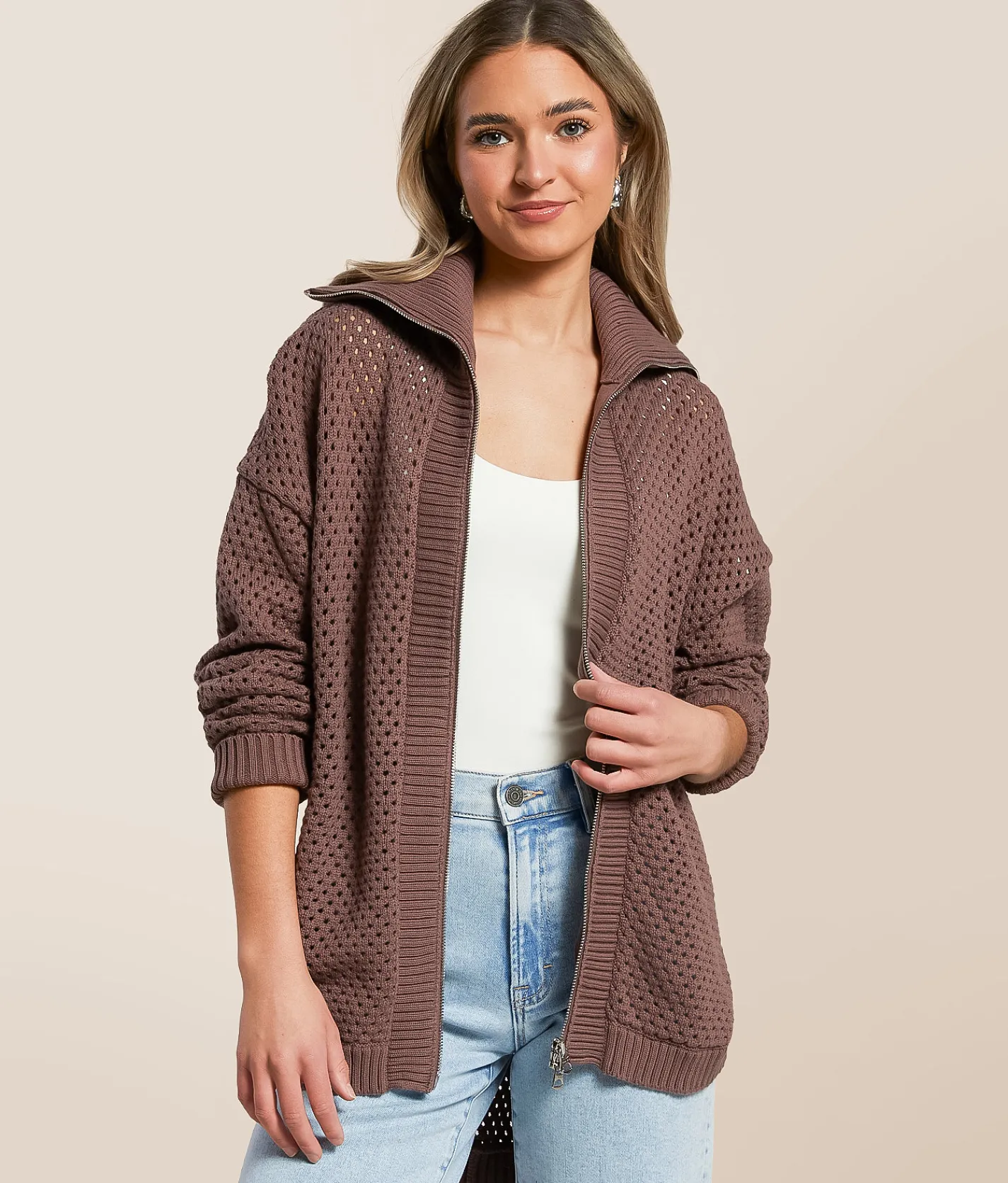 Tops|Coats & Jackets | Varley Finn Longline Jacket Peppercorn