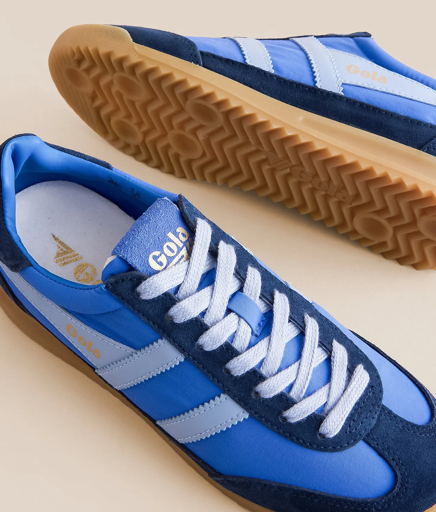 Gola® Firefly Leather Sneaker Moonlight Off White Online