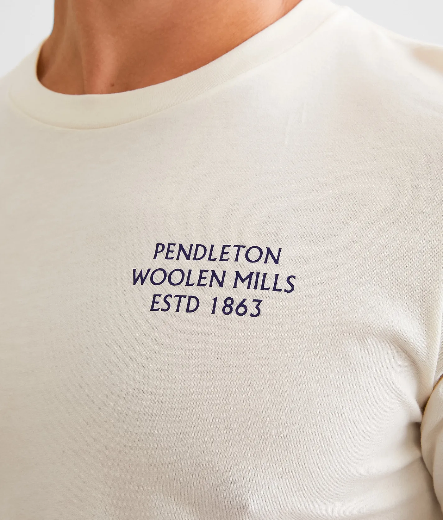 Pendleton Fire Legend Stamp T-Shirt Natural New