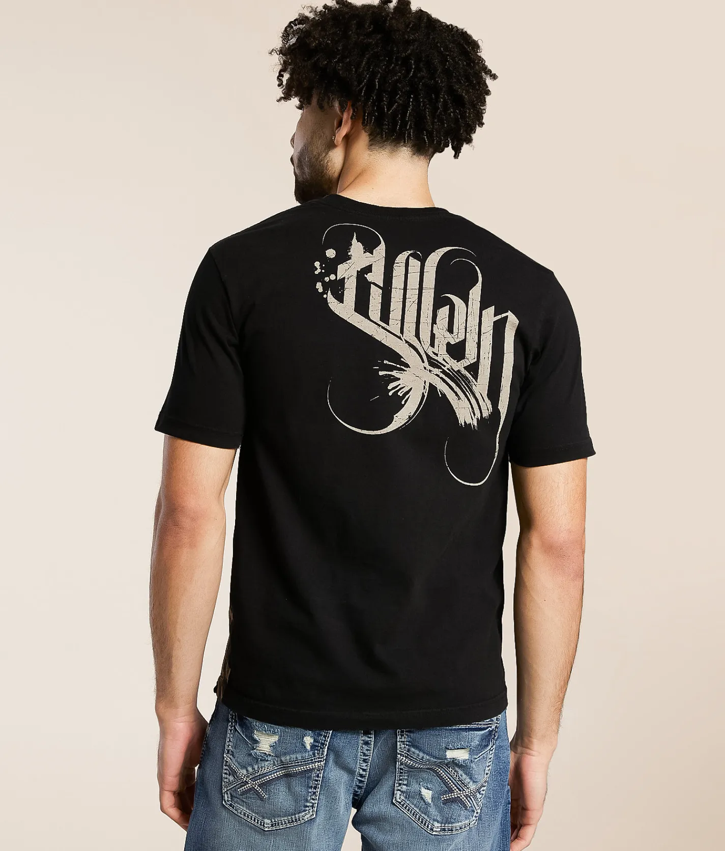Graphic T-Shirts | Sullen Fire Starter T-Shirt Jet Black