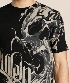 Graphic T-Shirts | Sullen Fire Starter T-Shirt Jet Black