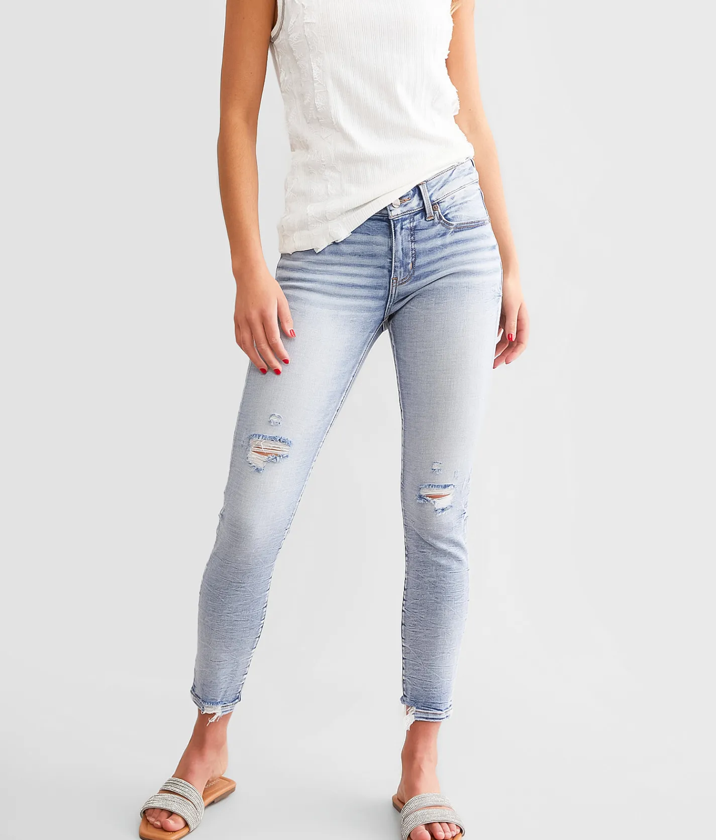 Jeans|Bottoms | Buckle Black Fit No. 53 Ankle Skinny Stretch Jean Eureka Springs 2