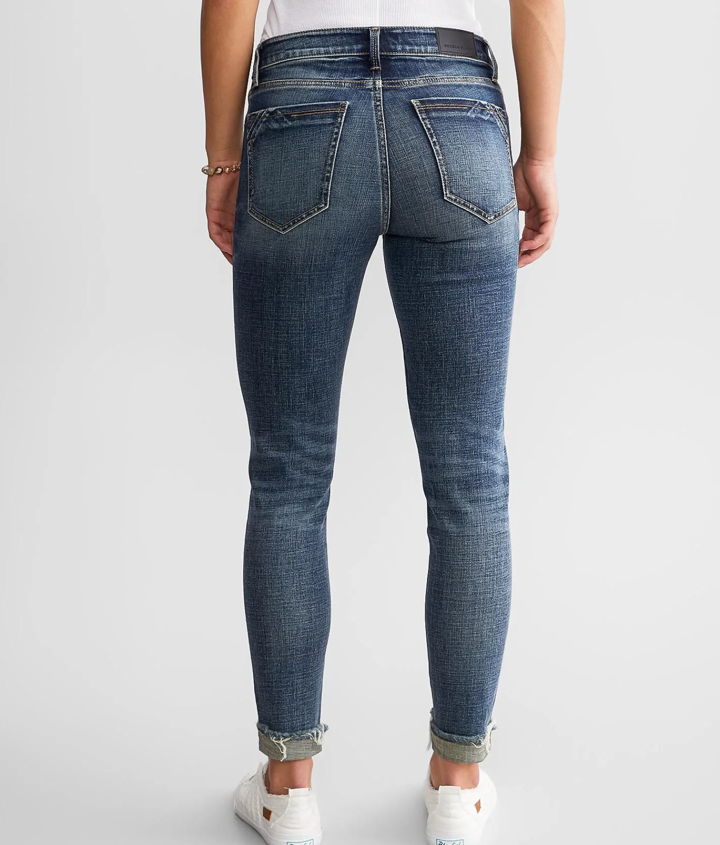 Jeans|Bottoms | Buckle Black Fit No. 53 Ankle Skinny Stretch Jean Cameron Pass 3