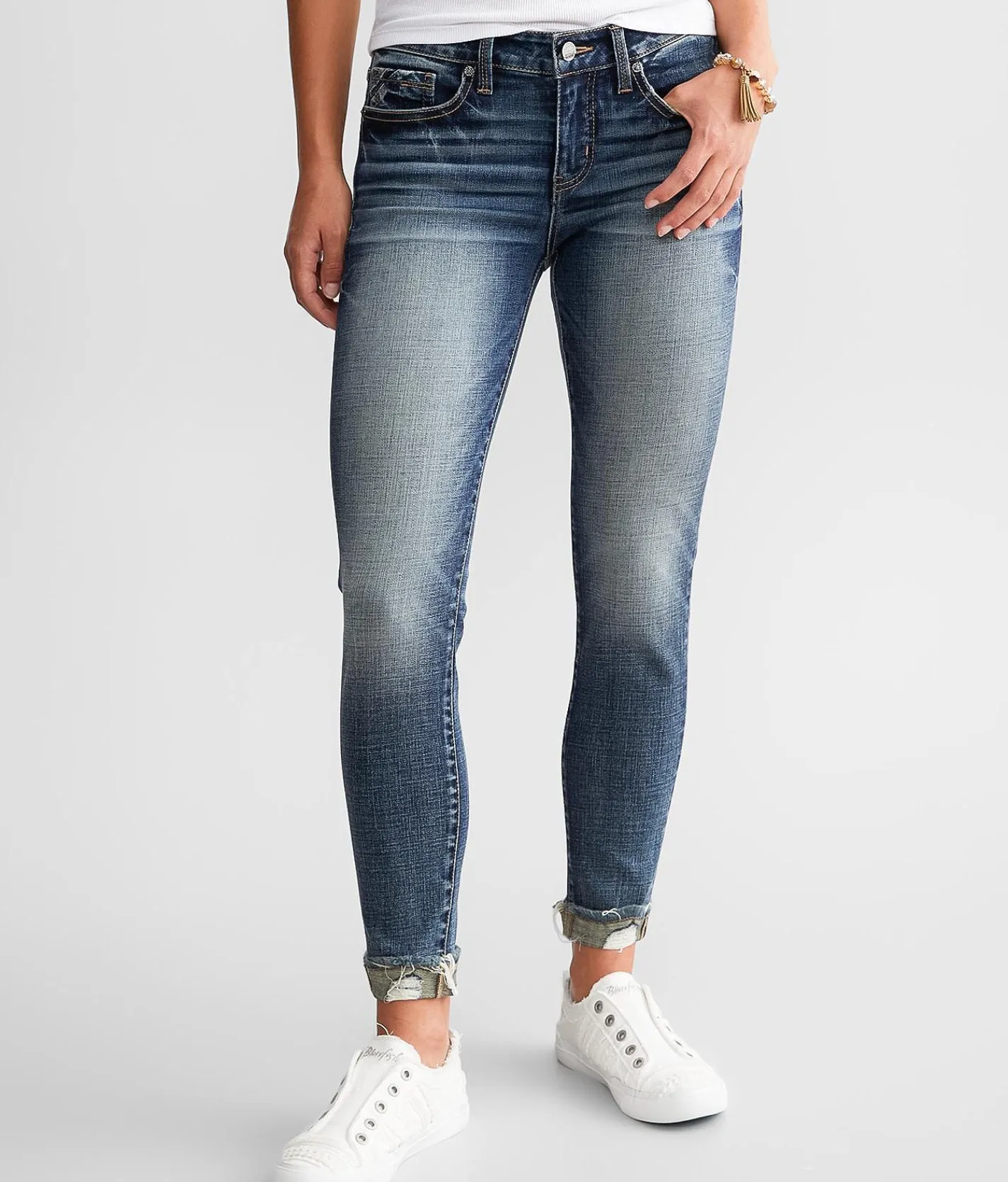 Jeans|Bottoms | Buckle Black Fit No. 53 Ankle Skinny Stretch Jean Cameron Pass 3