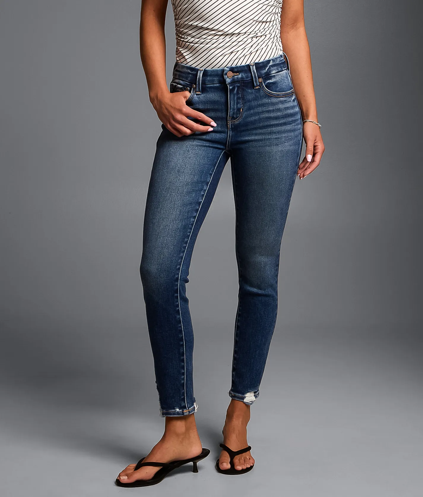 Bottoms|Jeans | Buckle Black Fit No. 53 Ankle Skinny Stretch Jean Cheshee