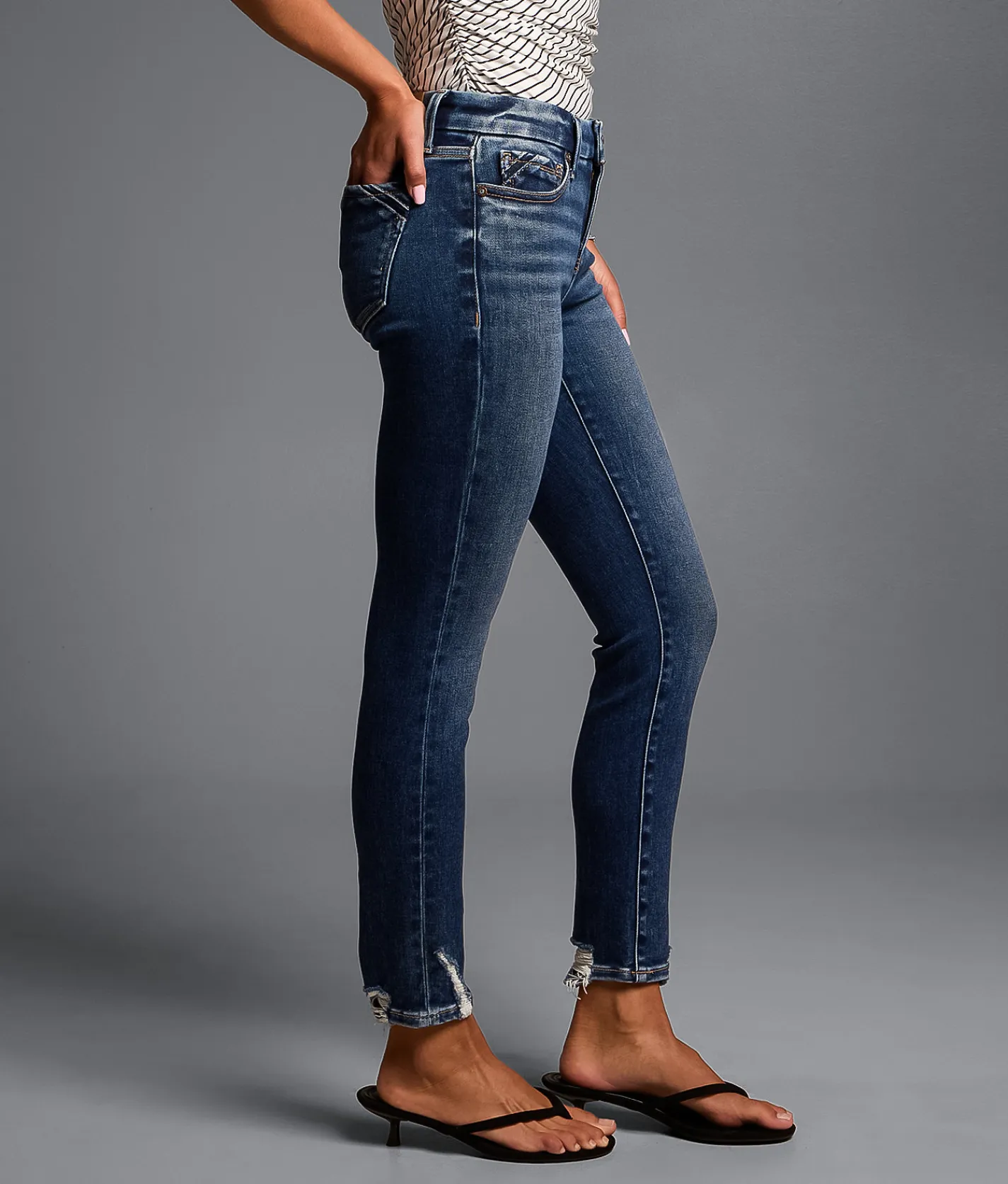 Bottoms|Jeans | Buckle Black Fit No. 53 Ankle Skinny Stretch Jean Cheshee