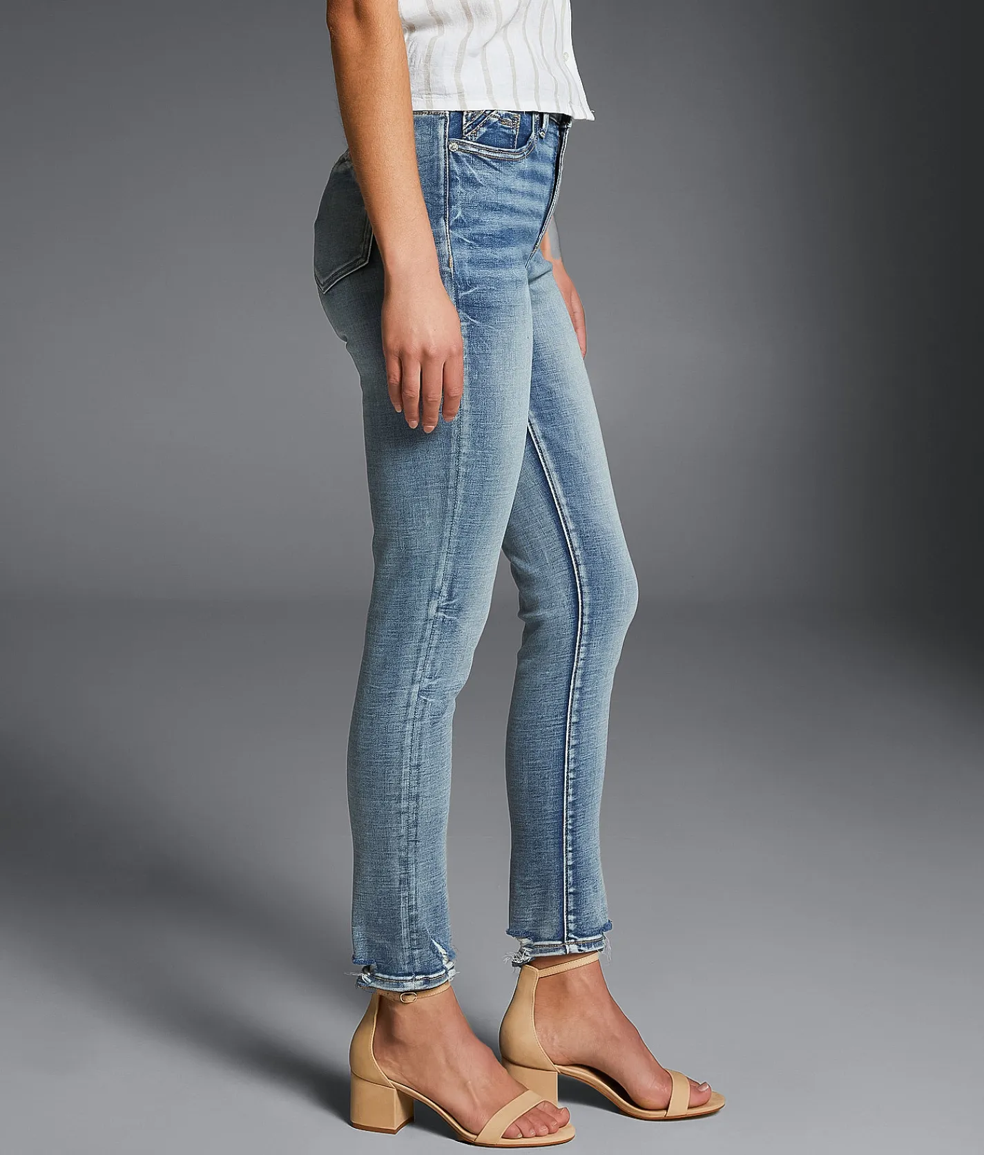 Buckle Black Fit No. 75 Ankle Skinny Stretch Jean Fenster Discount
