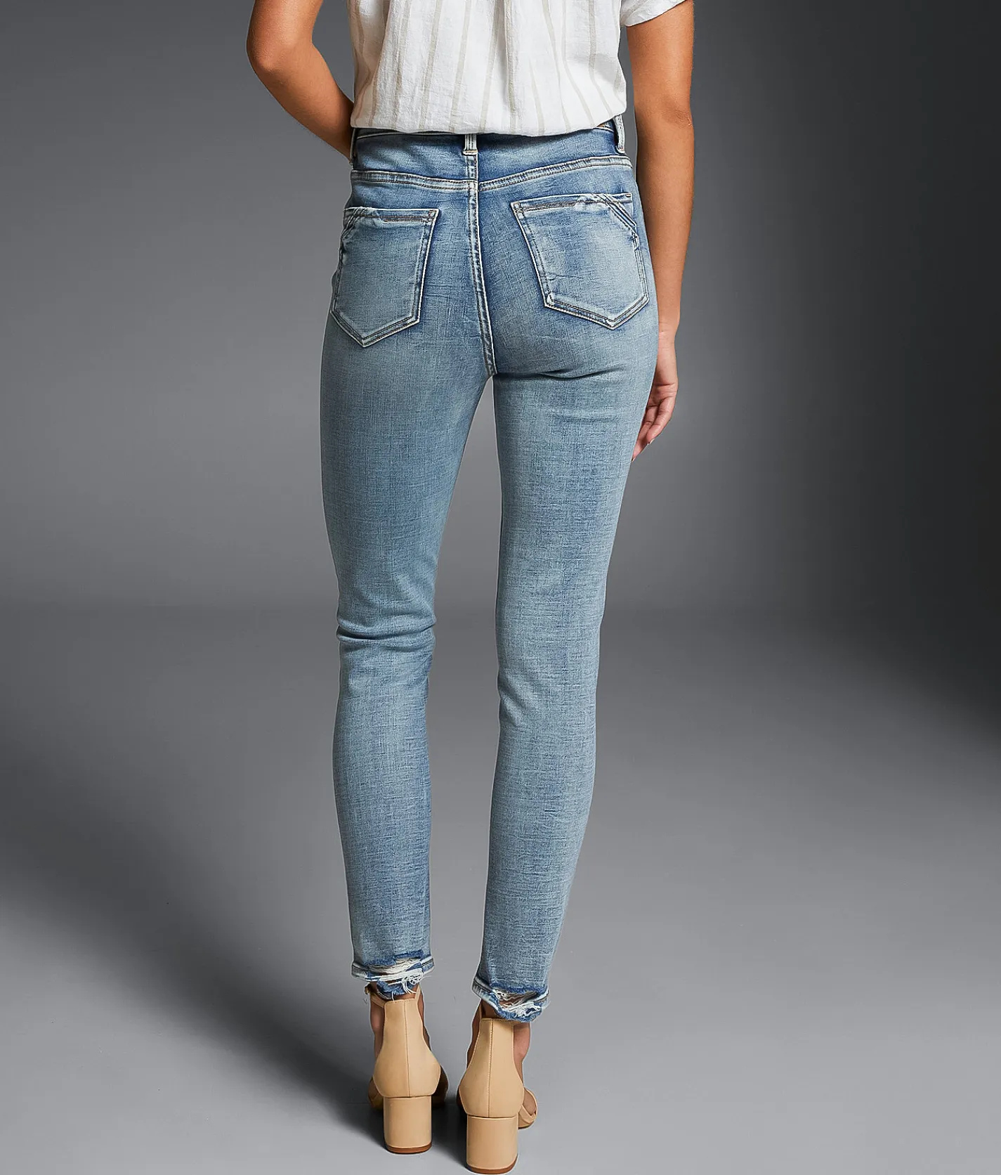 Buckle Black Fit No. 75 Ankle Skinny Stretch Jean Fenster Discount