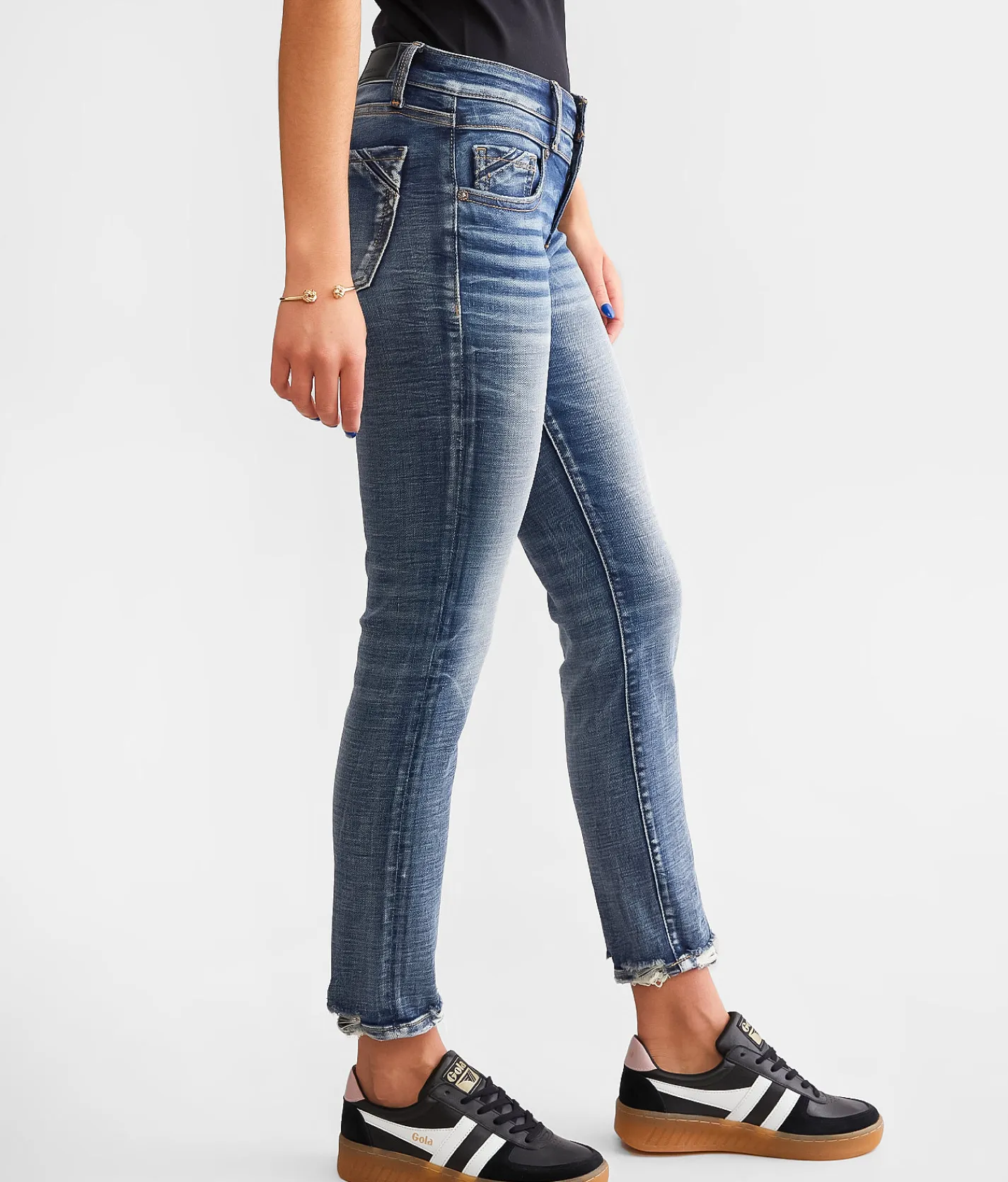 Buckle Black Fit No. 53 Ankle Skinny Stretch Jean Salta New