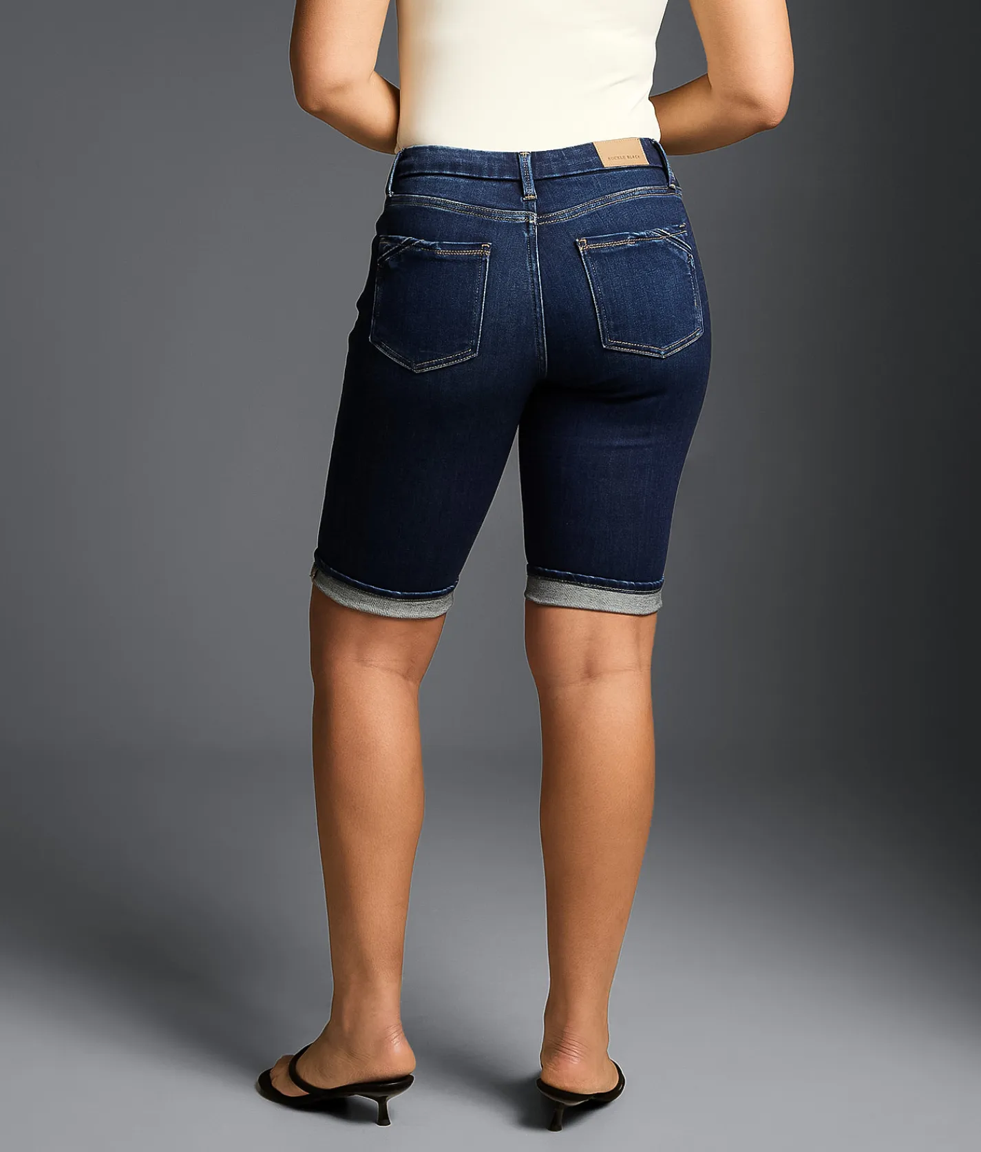 Buckle Black Fit No. 85 Bermuda Stretch Short Janwood 4 Outlet
