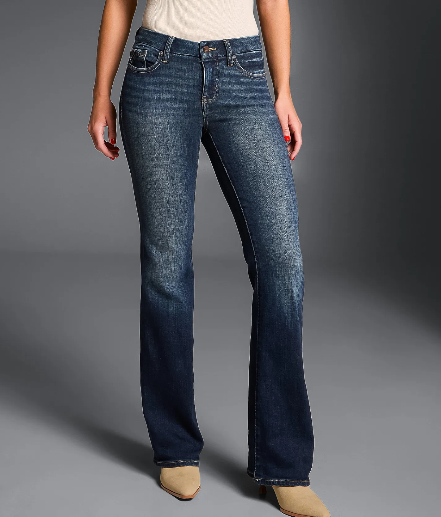 Buckle Black Fit No. 53 Boot Stretch Jean San Diego 9 New