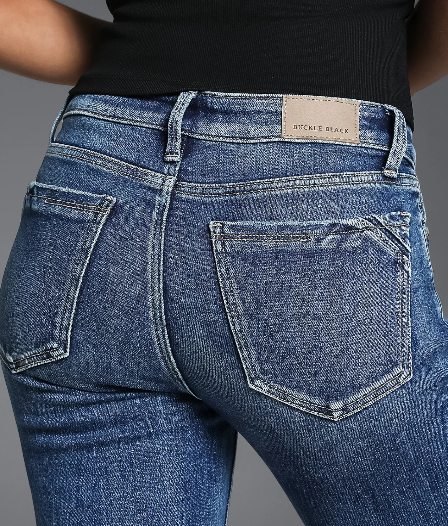 Buckle Black Fit No. 53 Boot Stretch Jean Fechtel Best