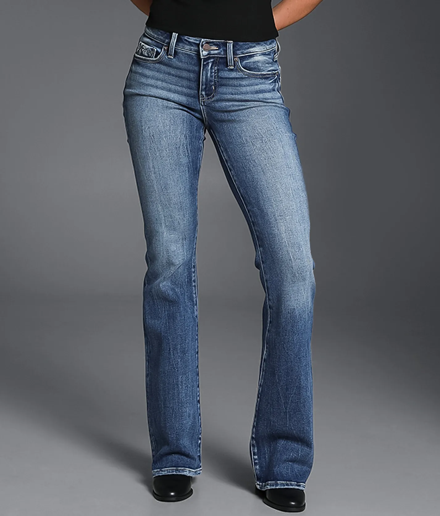 Buckle Black Fit No. 53 Boot Stretch Jean Fechtel Best