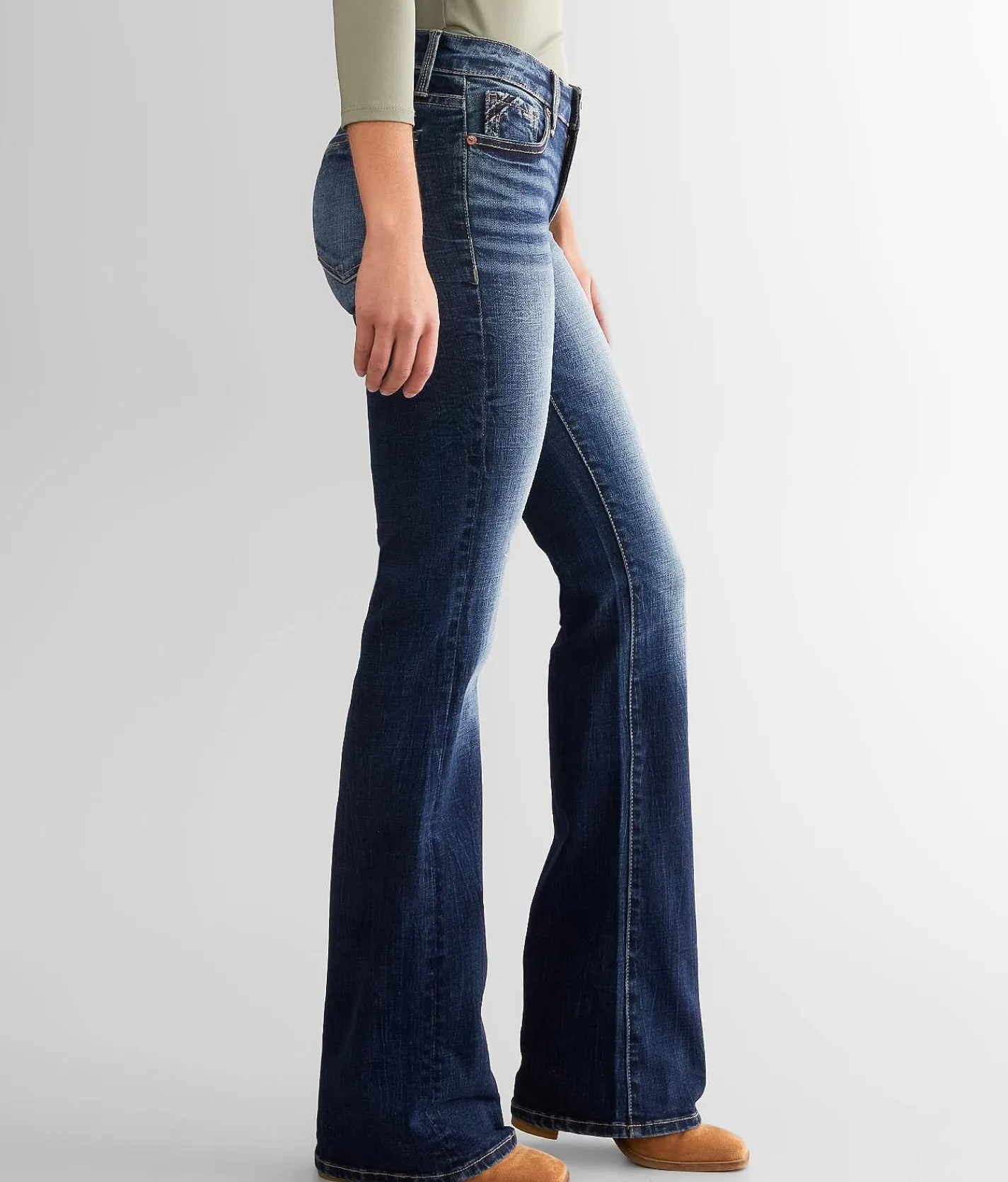 Jeans|Bottoms | Buckle Black Fit No. 53 Boot Stretch Jean Tralee