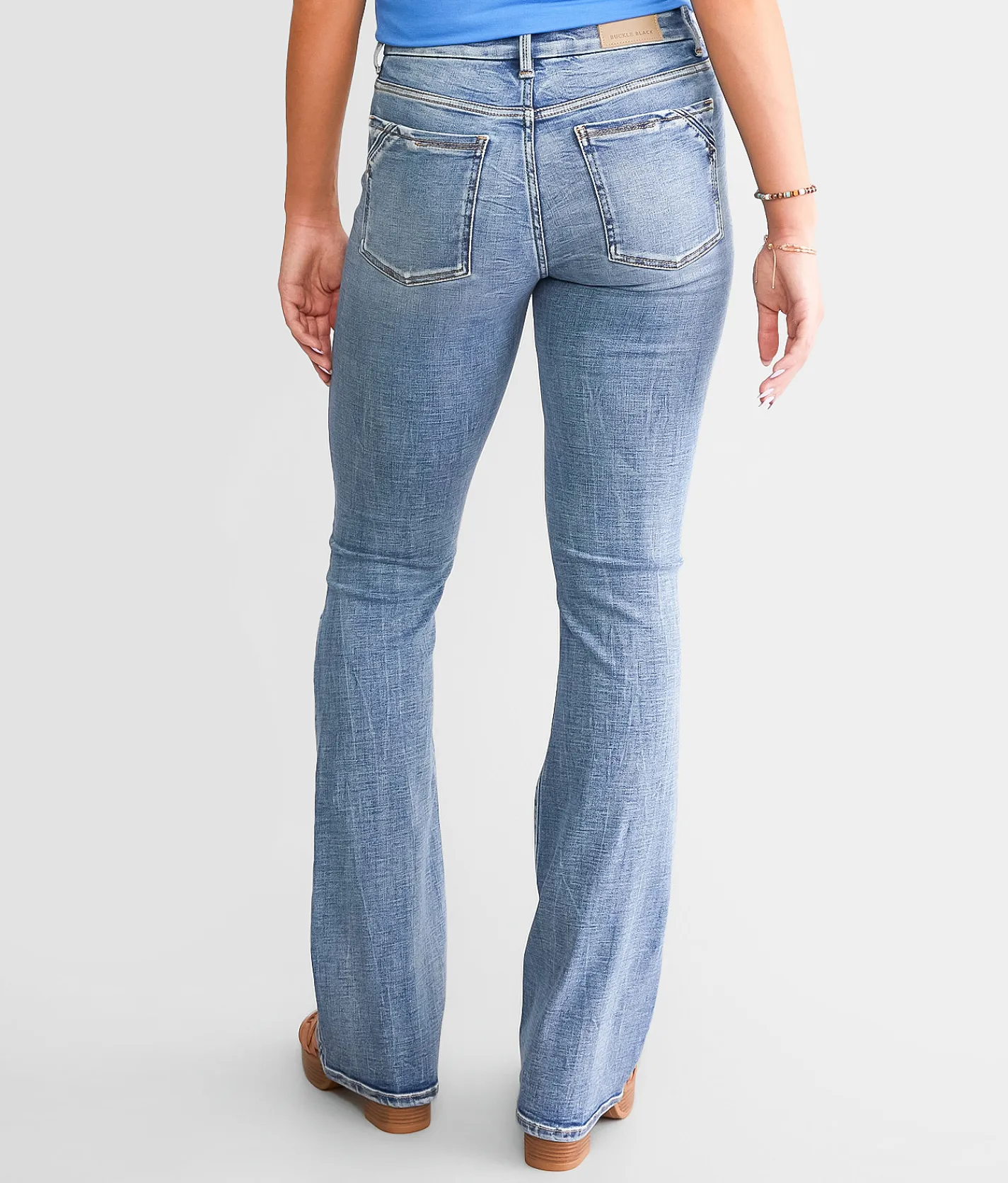 Buckle Black Fit No. 93 Boot Stretch Jean Iberia Discount