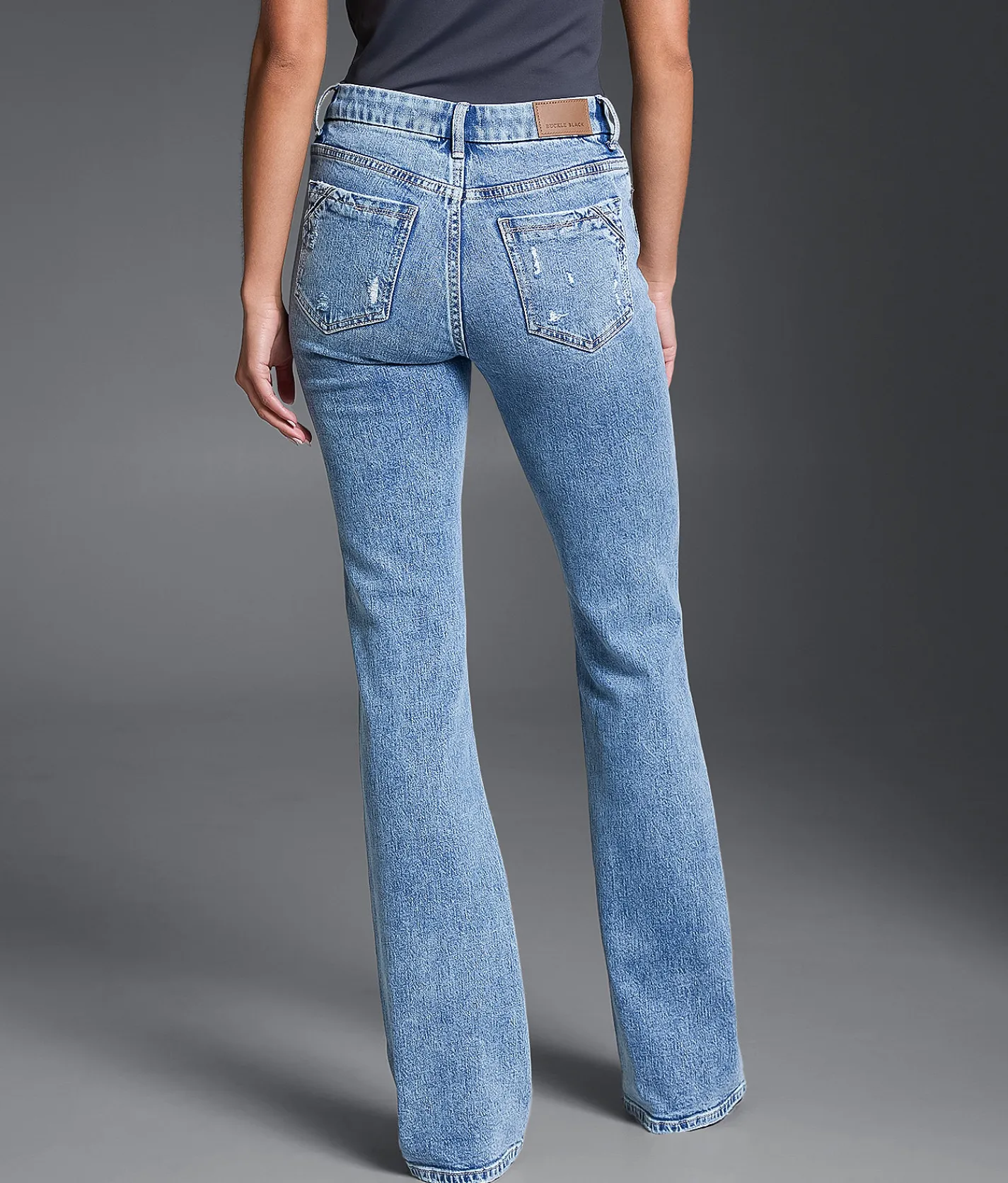 Buckle Black Fit No. 23 Boot Stretch Jean Fernbrook