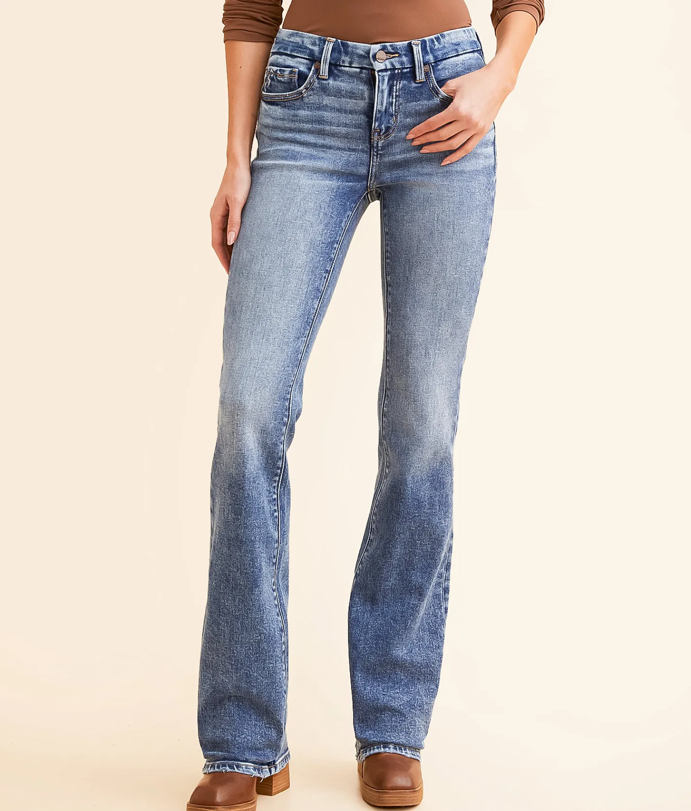 Buckle Black Fit No. 23 Boot Stretch Jean Gammon New
