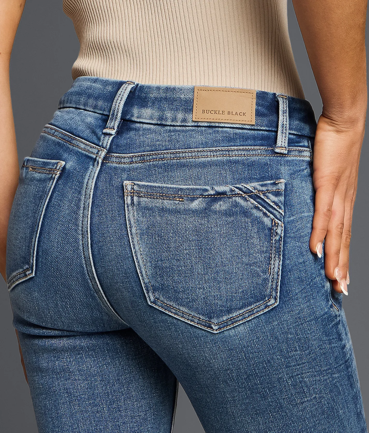 Buckle Black Fit No. 53 Boot Stretch Jean Doric 2 Best
