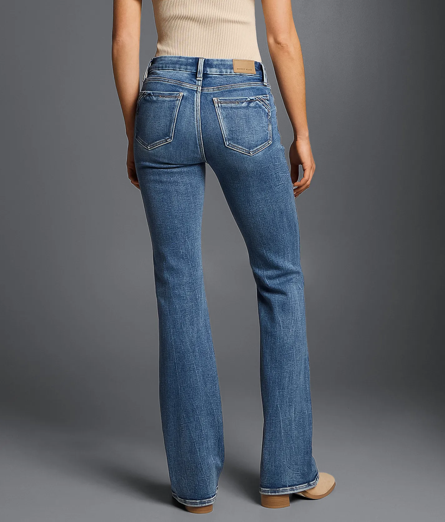 Buckle Black Fit No. 53 Boot Stretch Jean Doric 2 Best