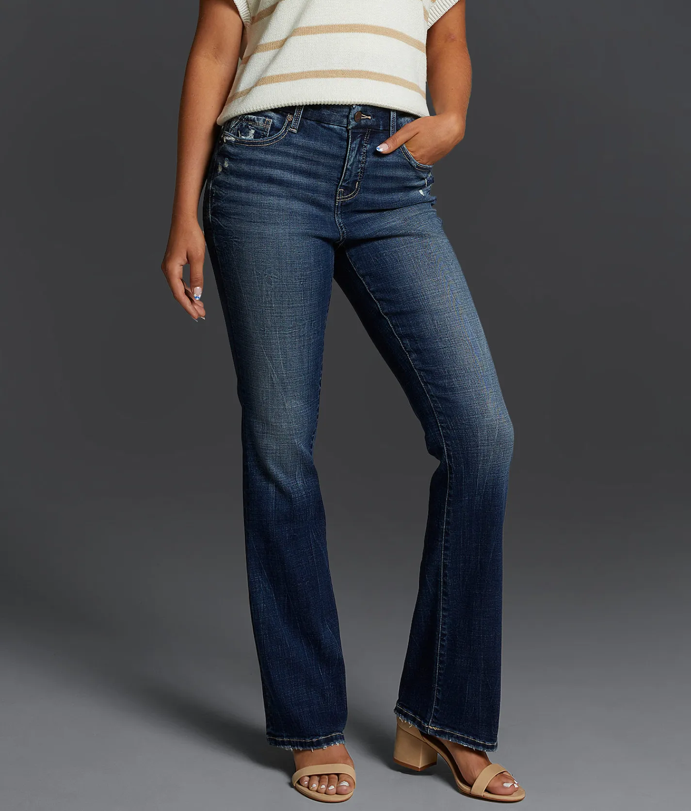 Buckle Black Fit No. 85 Boot Stretch Jean Gardena 2 Outlet