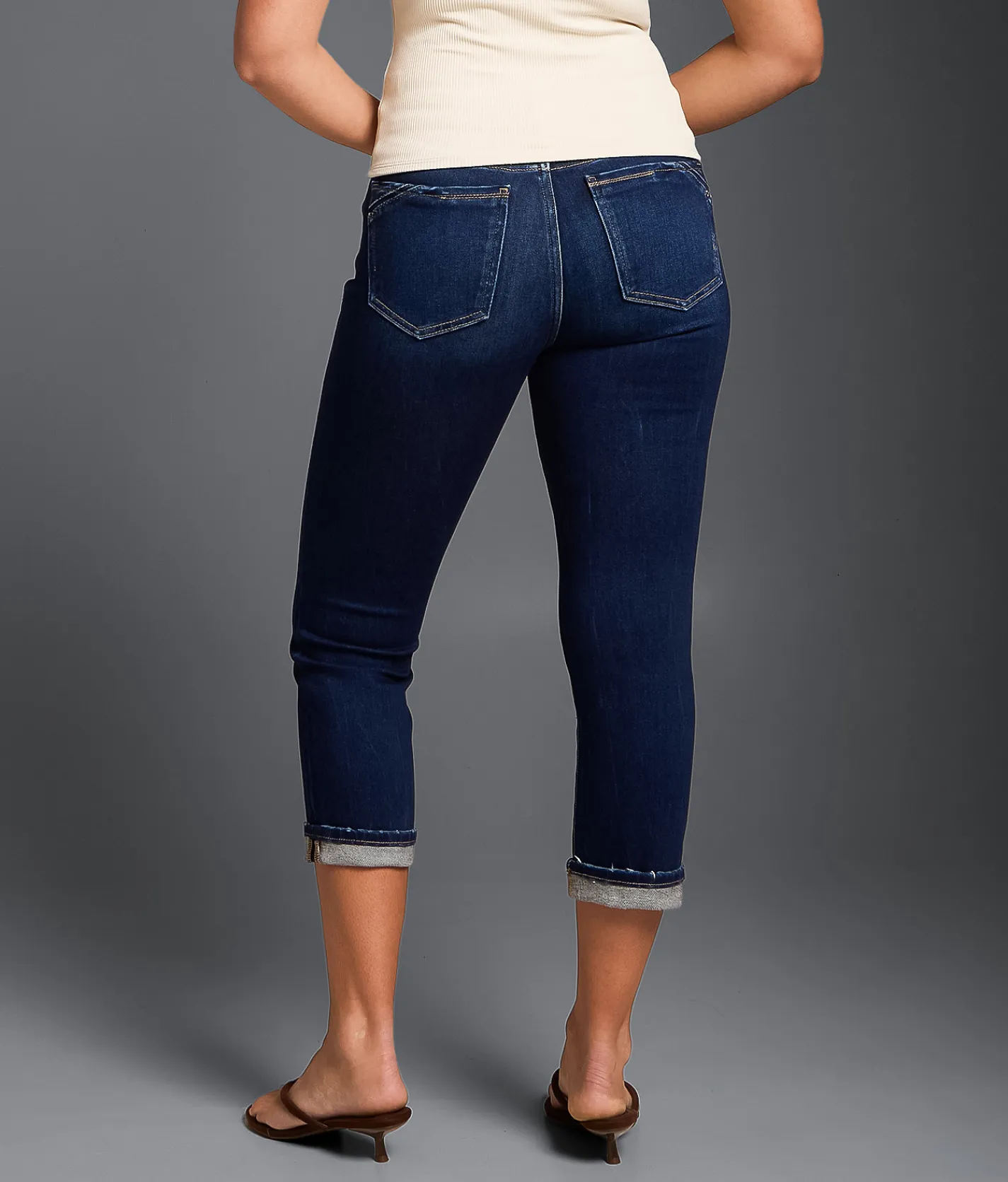 Jeans|Jeans | Buckle Black Fit No. 53 Capri Stretch Cuffed Jean Janwood 5