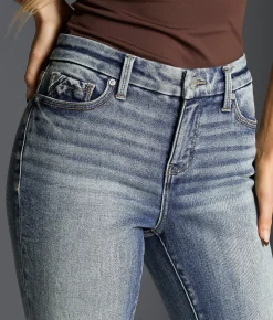 Bottoms | Buckle Black Fit No. 85 Capri Stretch Cuffed Jean Embrook 2