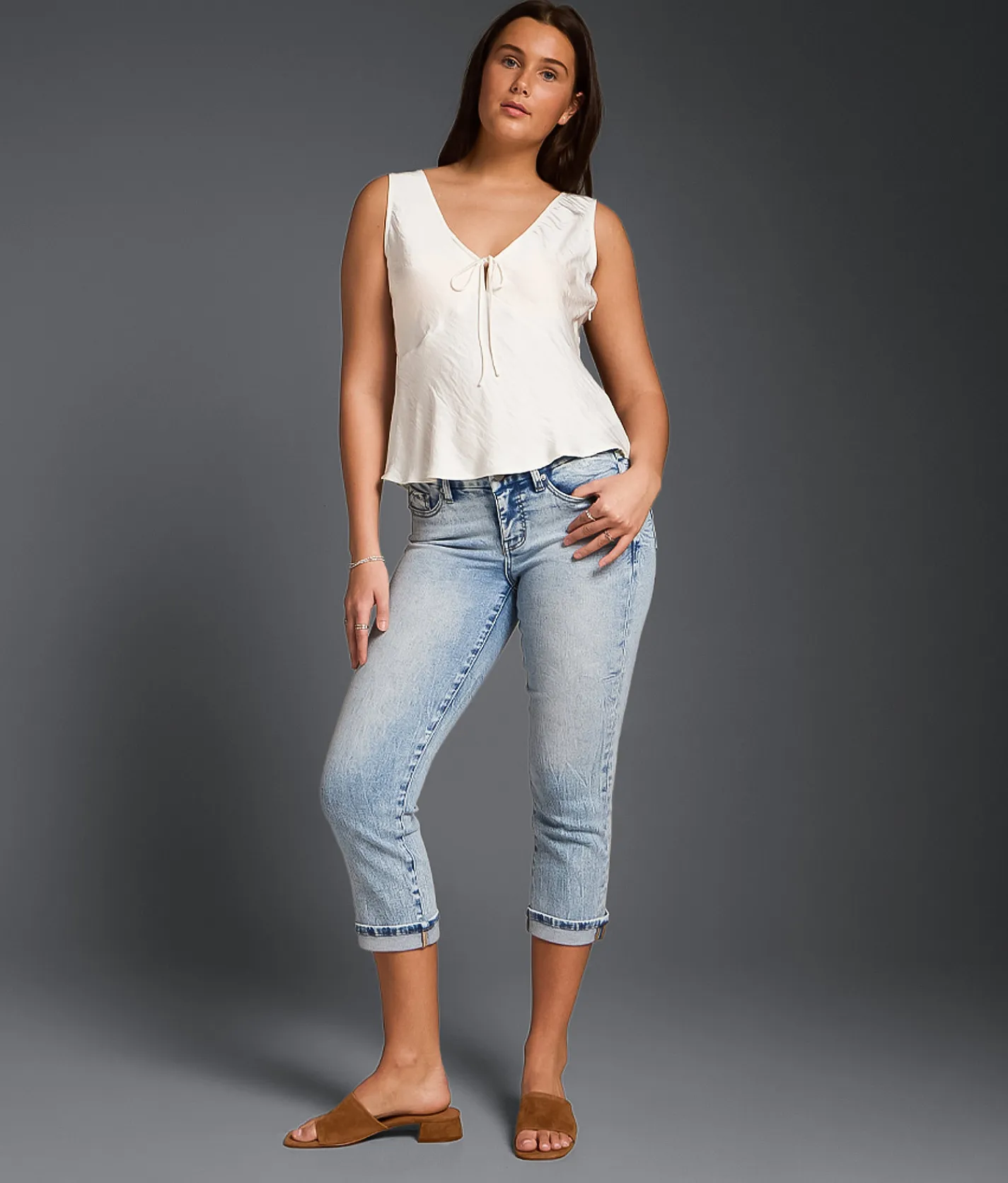 Jeans|Bottoms | Buckle Black Fit No. 53 Capri Stretch Jean Ellerbe