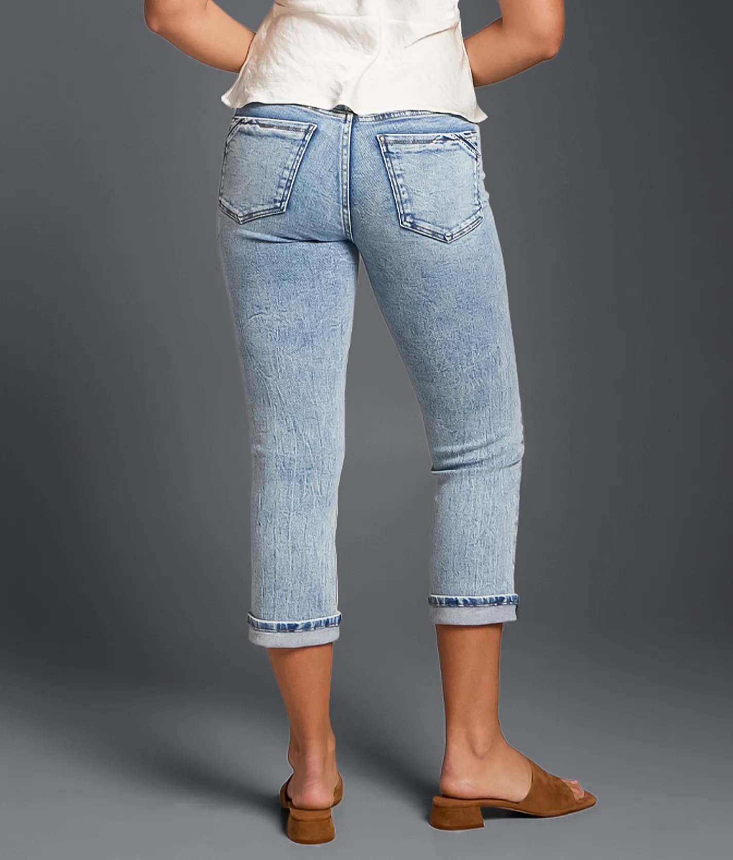 Jeans|Bottoms | Buckle Black Fit No. 53 Capri Stretch Jean Ellerbe
