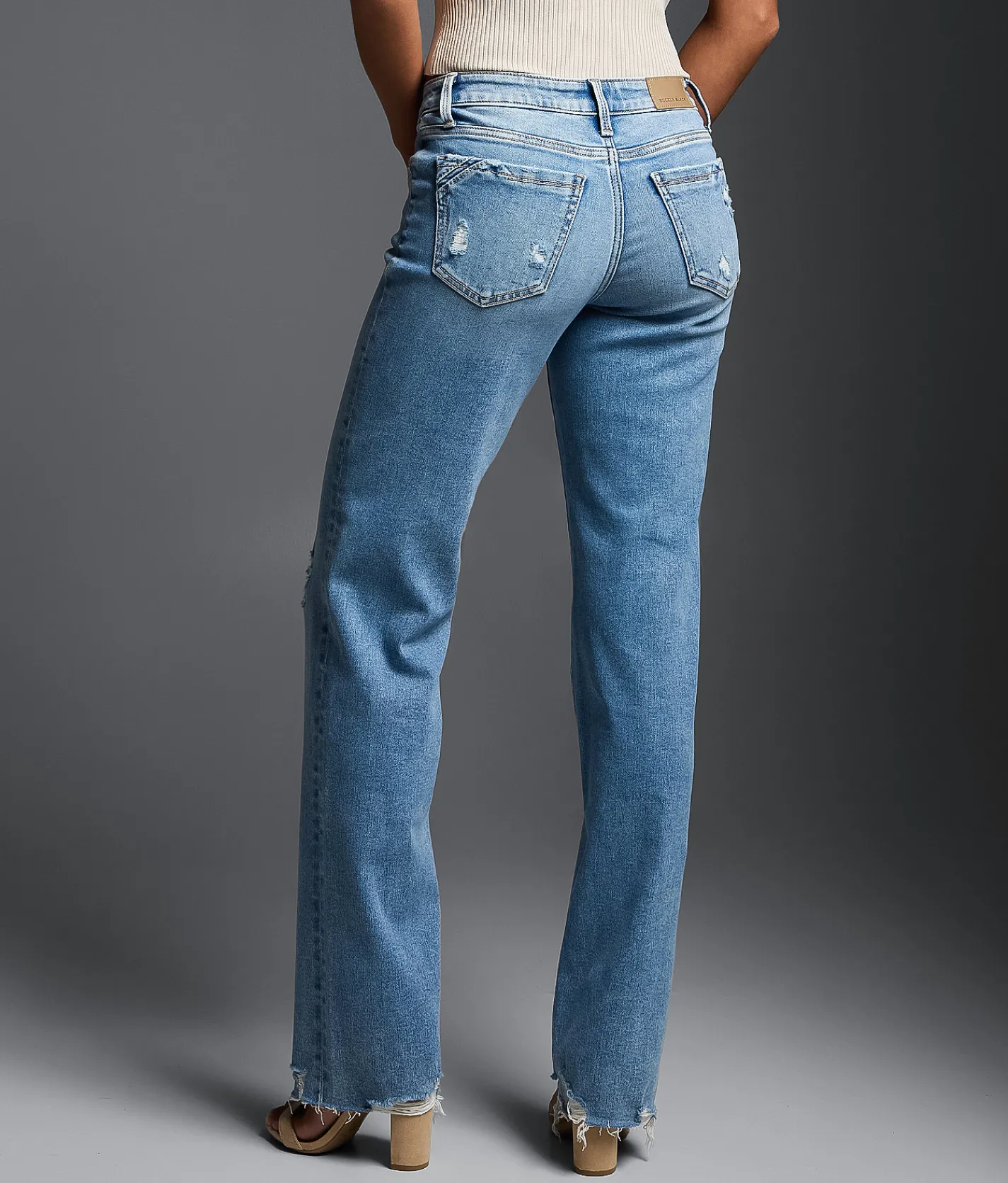Jeans|Bottoms | Buckle Black Fit No. 53 Classic Straight Stretch Jean Fulcrum
