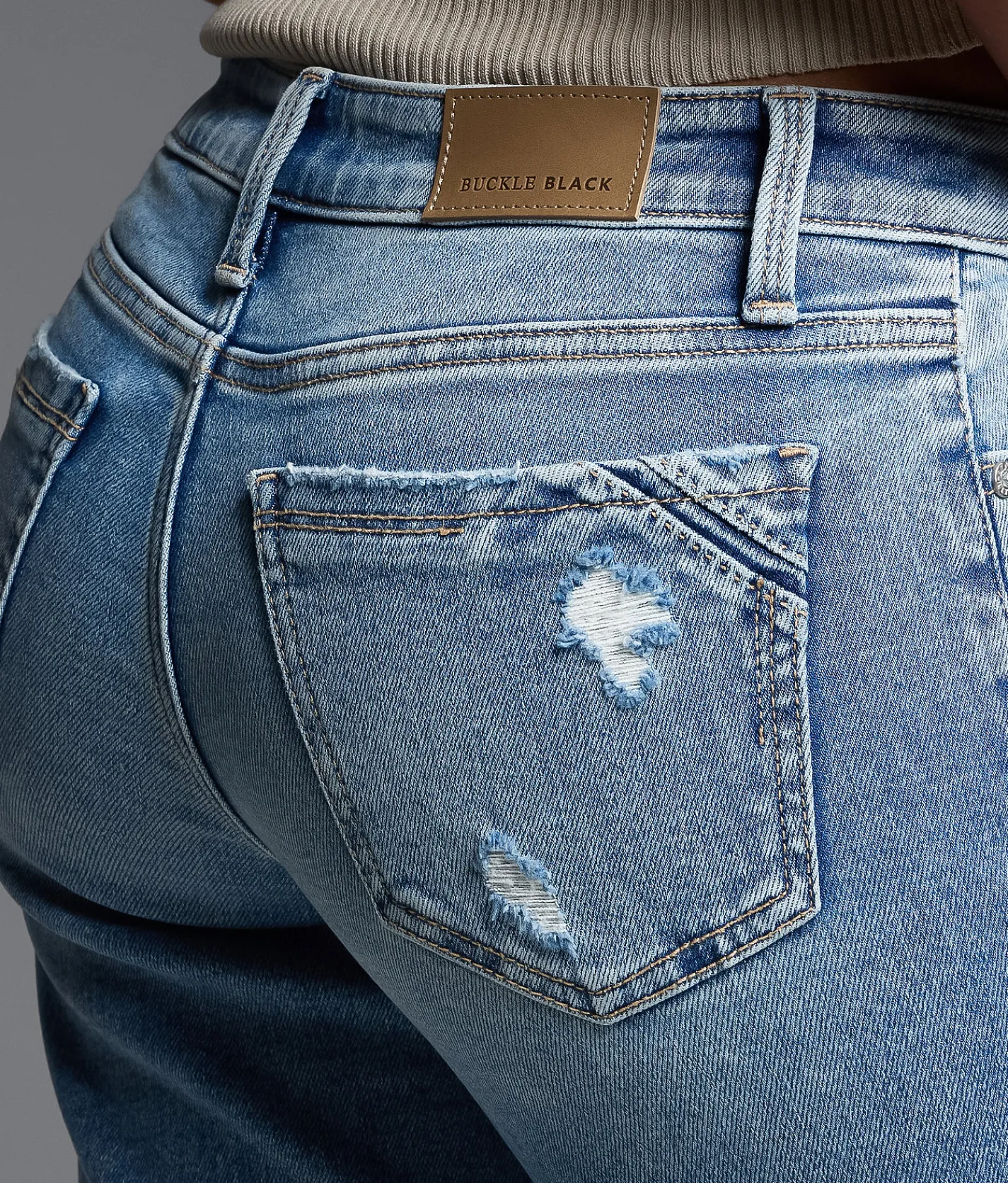 Jeans|Bottoms | Buckle Black Fit No. 53 Classic Straight Stretch Jean Fulcrum
