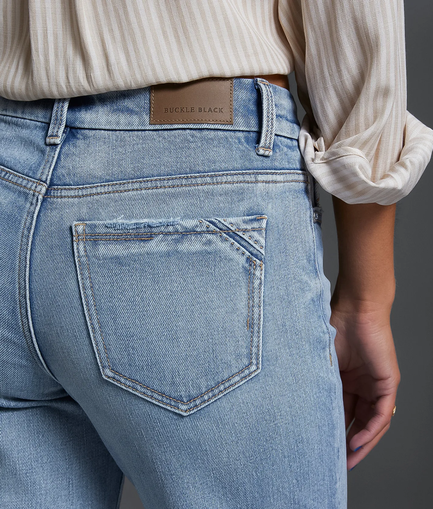 Jeans|Jeans | Buckle Black Fit No. 23 Classic Straight Stretch Jean Doria