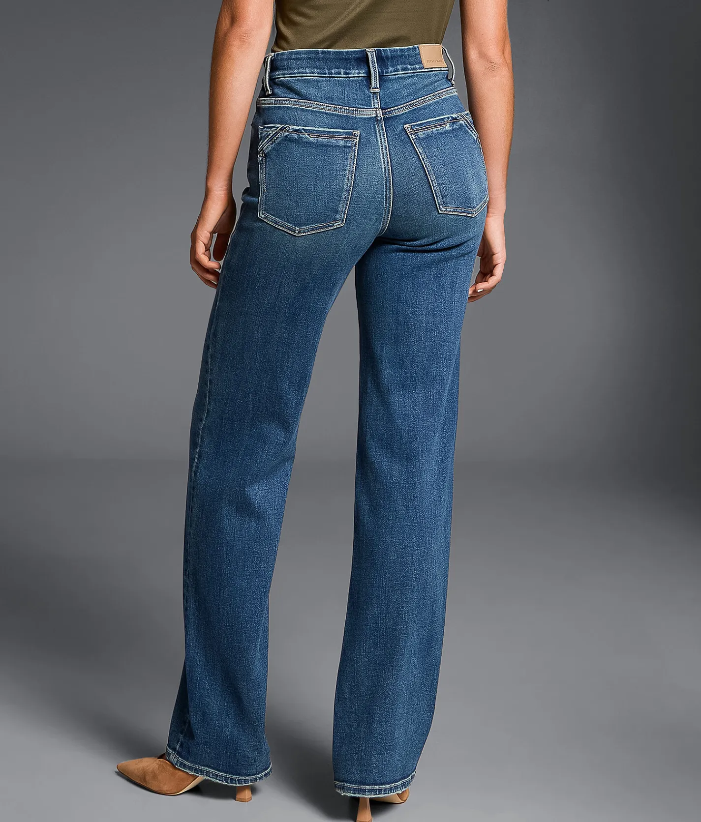 Jeans|Bottoms | Buckle Black Fit No. 75 Classic Straight Stretch Jean Foxbridge