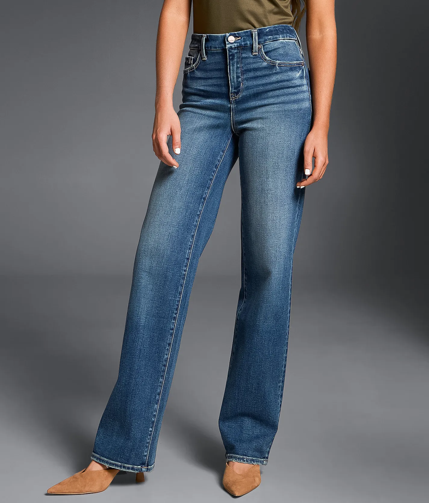 Jeans|Bottoms | Buckle Black Fit No. 75 Classic Straight Stretch Jean Foxbridge