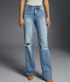 Buckle Black Fit No. 75 Classic Straight Stretch Jean Delfin 2 Online