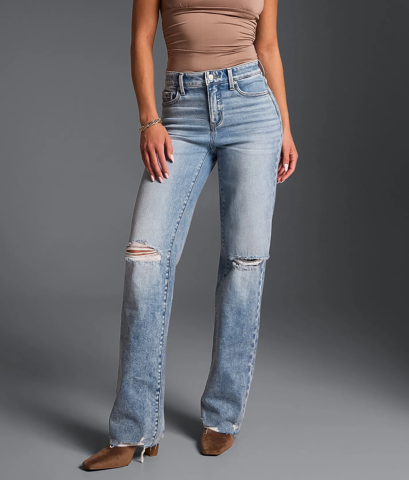 Jeans|Buckle Black Jeans | Buckle Black Fit No. 75 Classic Straight Stretch Jean Bianca 2