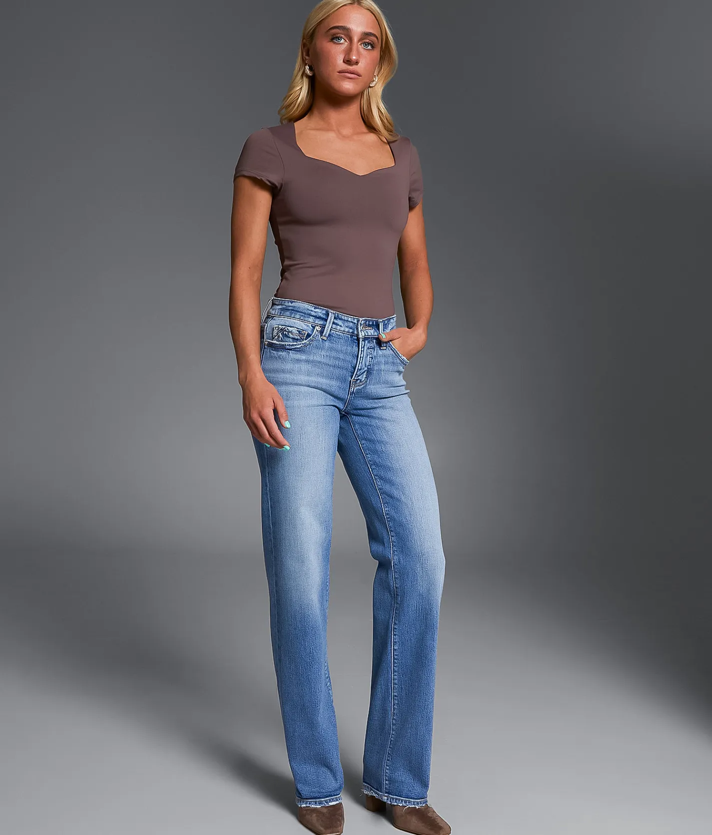 Jeans|Buckle Black Jeans | Buckle Black Fit No. 53 Classic Straight Stretch Jean Jaffia