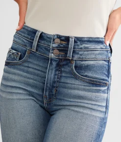 Jeans|Bottoms | Buckle Black Fit No. Cropped Flare Stretch Jean Blanc 6