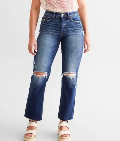 Buckle Black Fit No. 93 Cropped Straight Stretch Jean Jetta Clearance