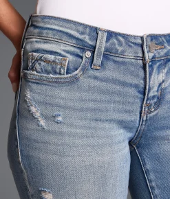 Jeans|Bottoms | Buckle Black Fit No. 13 Cropped Straight Stretch Jean Filone